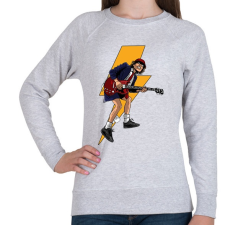 PRINTFASHION Angus  - Női pulóver - Sport szürke női pulóver, kardigán