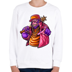 PRINTFASHION ANIMAL - Gyerek pulóver - Fehér