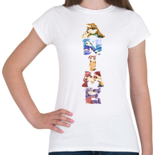 PRINTFASHION Anime - Női póló - Fehér női póló