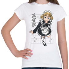 PRINTFASHION Animés csaj - Női póló - Fehér női póló