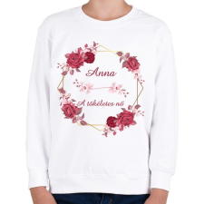 PRINTFASHION Anna - Gyerek pulóver - Fehér gyerek pulóver, kardigán