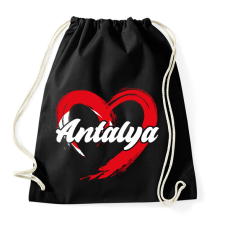 PRINTFASHION Antalya - Sportzsák, Tornazsák - Fekete tornazsák