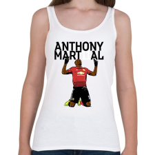 PRINTFASHION Anthony Martial - Női atléta - Fehér női trikó