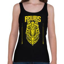 PRINTFASHION Anubis - Női atléta - Fekete női trikó