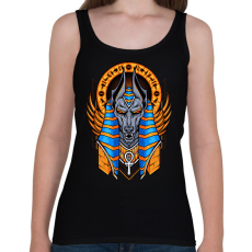 PRINTFASHION Anubis - Női atléta - Fekete