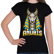 PRINTFASHION anubis - Női póló - Fekete