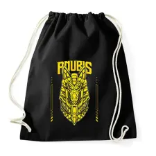 PRINTFASHION Anubis - Sportzsák, Tornazsák - Fekete tornazsák