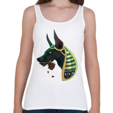 PRINTFASHION ANUBIS WITH ROSE  SMITE - Női atléta - Fehér