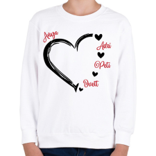 PRINTFASHION Anya és gyerekek - Gyerek pulóver - Fehér gyerek pulóver, kardigán