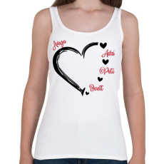 PRINTFASHION Anya és gyerekek - Női atléta - Fehér