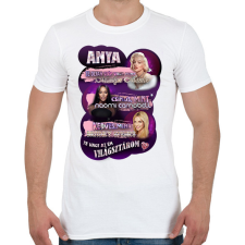 PRINTFASHION anya - Férfi póló - Fehér férfi póló