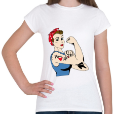 PRINTFASHION Anya - Női póló - Fehér női póló
