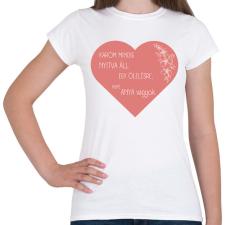 PRINTFASHION Anya - Női póló - Fehér női póló