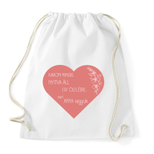 PRINTFASHION Anya - Sportzsák, Tornazsák - Fehér tornazsák