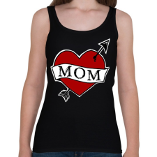 PRINTFASHION Anya tetkó oldskull - Női atléta - Fekete női trikó