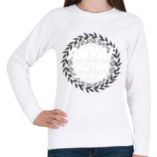 PRINTFASHION anyai ösztön kerek fehér - Női pulóver - Fehér