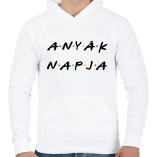 PRINTFASHION Anyák napja - Friends - Férfi kapucnis pulóver - Fehér férfi pulóver, kardigán