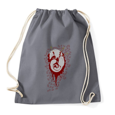 PRINTFASHION Anyaróka - Sportzsák, Tornazsák - Grafitszürke tornazsák