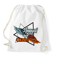 PRINTFASHION anygal vagy ördög - Sportzsák, Tornazsák - Fehér tornazsák