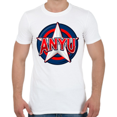 PRINTFASHION ANYU - Férfi póló - Fehér