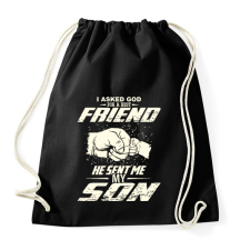 PRINTFASHION APA és FIA a legjobb barátok - Sportzsák, Tornazsák - Fekete tornazsák