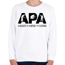 PRINTFASHION Apa - hegesztő - Gyerek pulóver - Fehér gyerek pulóver, kardigán