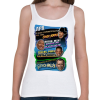 PRINTFASHION Apa - Női atléta - Fehér