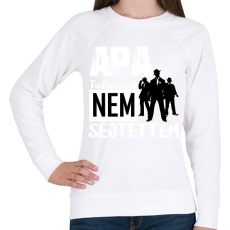 PRINTFASHION APA tudtam csak...fehér - Női pulóver - Fehér