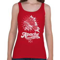 PRINTFASHION Apacs - Női atléta - Cseresznyepiros