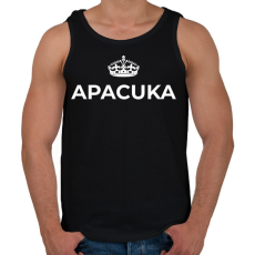 PRINTFASHION APACUKA - Férfi atléta - Fekete