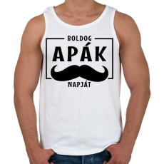 PRINTFASHION Apák napja - Férfi atléta - Fehér