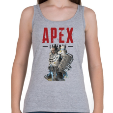 PRINTFASHION Apex Gibraltár - Női atléta - Sport szürke