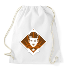 PRINTFASHION Apex Legends Bangalore Jelvény (Badge) - Sportzsák, Tornazsák - Fehér tornazsák