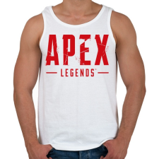 PRINTFASHION Apex Legends - Férfi atléta - Fehér atléta, trikó