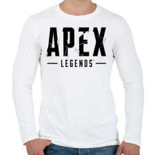 PRINTFASHION Apex Legends - Férfi hosszú ujjú póló - Fehér férfi póló