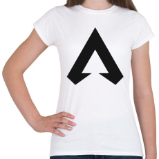 PRINTFASHION Apex Legends Ikon (Fekete) - Női póló - Fehér