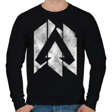 PRINTFASHION Apex Legends - Logó - Férfi pulóver - Fekete