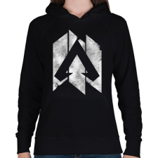 PRINTFASHION Apex Legends - Logó - Női kapucnis pulóver - Fekete női pulóver, kardigán
