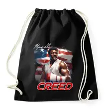 PRINTFASHION APOLLO CREED - Sportzsák, Tornazsák - Fekete tornazsák