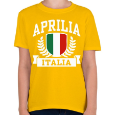 PRINTFASHION Aprila Italia  - Gyerek póló - Sárga gyerek póló