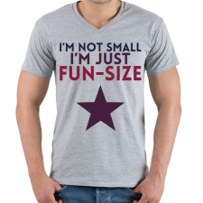 PRINTFASHION Aprótalpúak  - Férfi V-nyakú póló - Sport szürke férfi póló