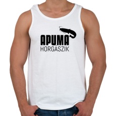 PRINTFASHION APU MA HORGÁSZIK - Férfi atléta - Fehér