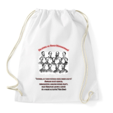 PRINTFASHION Aradi Vértanúk Minta I. - Sportzsák, Tornazsák - Fehér tornazsák
