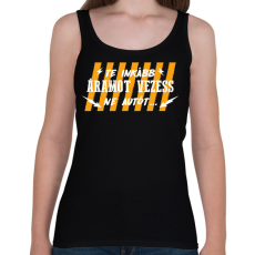 PRINTFASHION Áramot vezess - Női atléta - Fekete