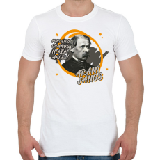 PRINTFASHION Arany János - Mindenki gyanús - Férfi póló - Fehér