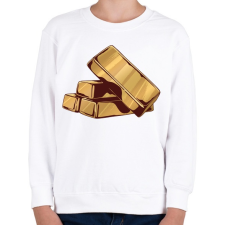 PRINTFASHION Arany rudak - Gyerek pulóver - Fehér gyerek pulóver, kardigán