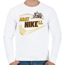 PRINTFASHION AratNIKEll - Férfi pulóver - Fehér