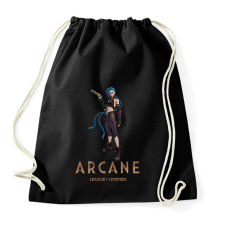 PRINTFASHION Arcane - Fortnite Jinx - Sportzsák, Tornazsák - Fekete tornazsák