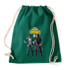 PRINTFASHION Arctic A. & Stingray Fortnite - Sportzsák, Tornazsák - Sötétzöld