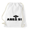 PRINTFASHION Area 51  - Sportzsák, Tornazsák - Fehér